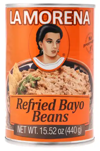 PLUS La Morena Refried bayo beans aanbieding