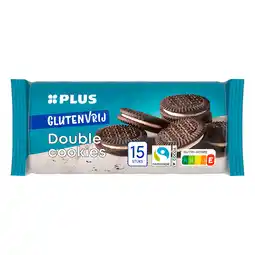 PLUS PLUS Glutenvrije double cookies aanbieding