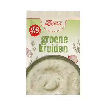 PLUS Zaanse Dipmix Groene Kruiden aanbieding