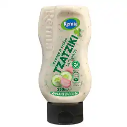 PLUS Remia Tzatziki tafelsaus aanbieding