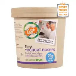 PLUS GIJS Eiwitrijk IJS Yoghurt Bosbes aanbieding