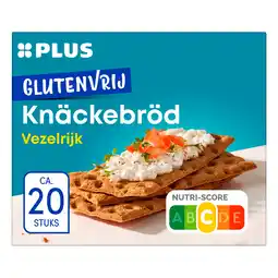 PLUS PLUS Glutenvrij knäckebröd aanbieding
