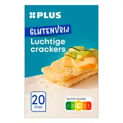 PLUS PLUS Glutenvrije luchtige crackers aanbieding