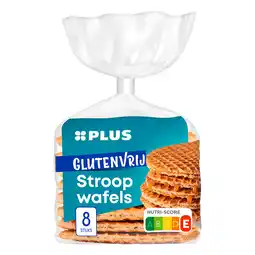 PLUS PLUS Glutenvrije stroopwafels aanbieding