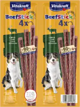 PLUS Vitakraft Beef stick wild aanbieding