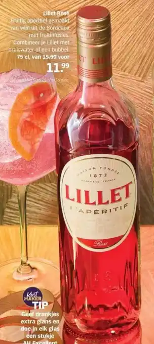 Albert Heijn Lillet Rose aanbieding