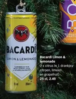Albert Heijn Bacardi Limon & lemonade aanbieding