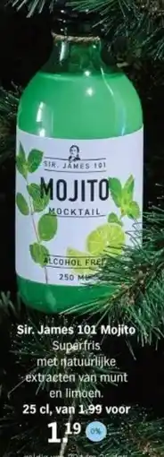 Albert Heijn Sir. James 101 Mojito aanbieding
