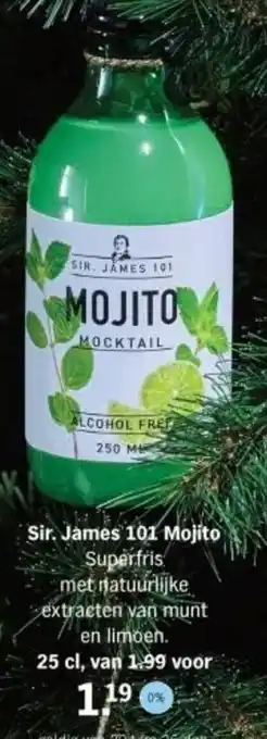 Albert Heijn Sir. James 101 Mojito aanbieding