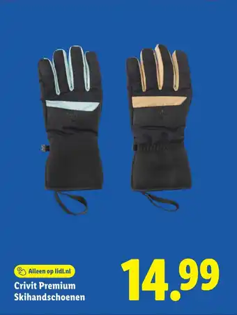 Lidl Crivit Premium Skihandschoenen aanbieding