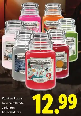 Lidl Yankee kaars aanbieding