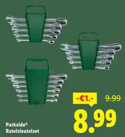 Lidl Parkside Ratelsleutelset aanbieding