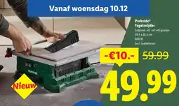 Lidl Parkside Tegelsnijder aanbieding