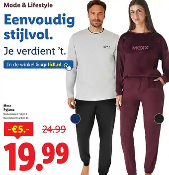 Lidl Mexx Pyjama aanbieding