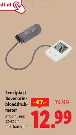 Lidl Sensiplast Bovenarm Bloeddrukmeter aanbieding