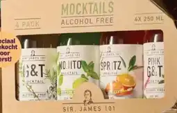 Albert Heijn Sir. James 101 Mocktails giftpack aanbieding