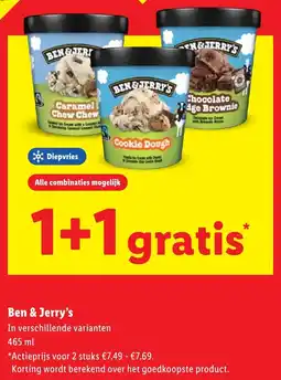 Lidl Ben & Jerry's aanbieding