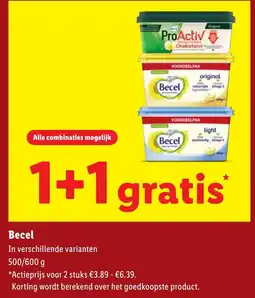 Lidl Becel aanbieding