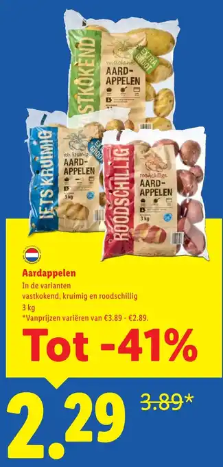 Lidl Aardappelen aanbieding