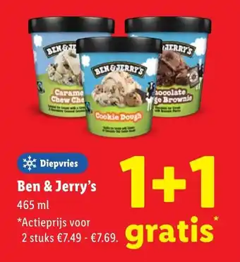 Lidl Ben & Jerry's aanbieding