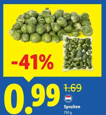 Lidl Spruiten aanbieding