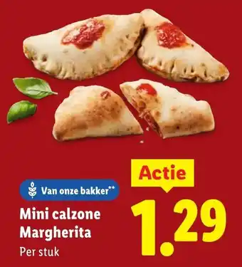 Lidl Mini calzone Margherita aanbieding