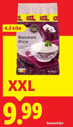 Lidl Basmatirijst XXL aanbieding
