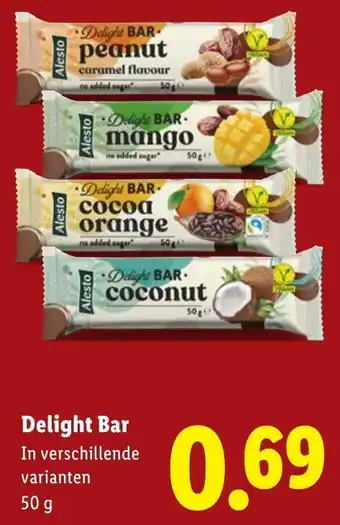 Lidl Delight Bar aanbieding