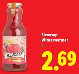 Lidl Flevosap Winterwarmer aanbieding