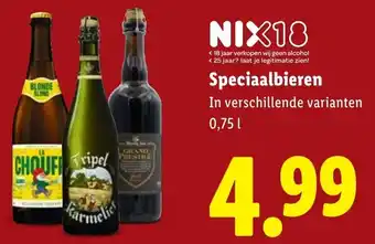 Lidl Speciaalbieren aanbieding