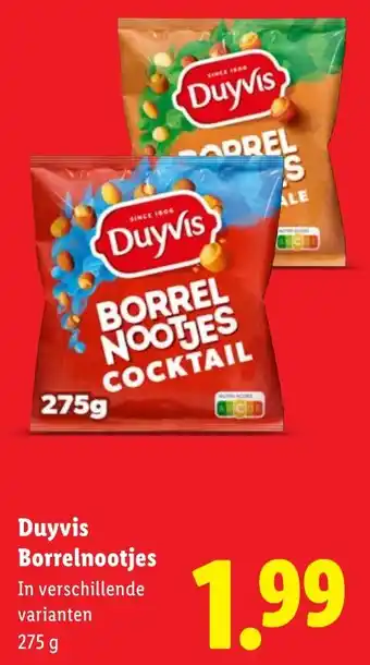 Lidl Duyvis Borrelnootjes aanbieding