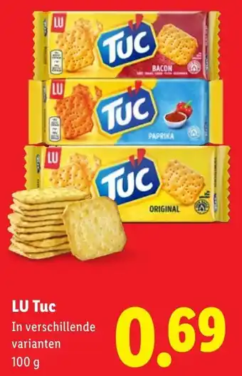 Lidl LU Tuc aanbieding