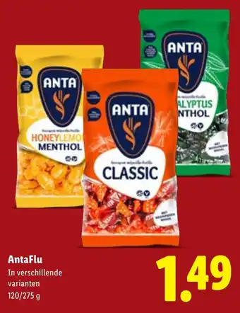 Lidl AntaFlu aanbieding