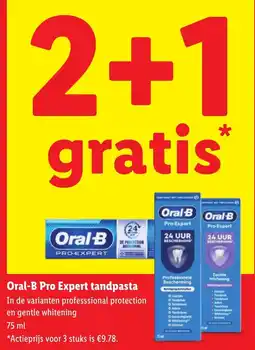 Lidl Oral-B Pro Expert Tandpasta aanbieding