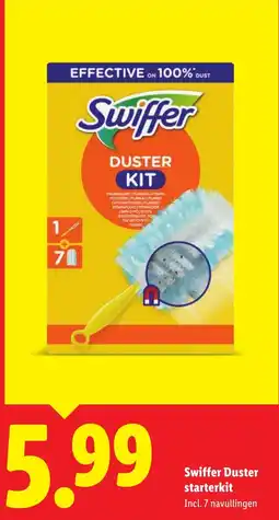 Lidl Swiffer Duster starterkit aanbieding