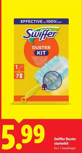 Lidl Swiffer Duster starterkit aanbieding