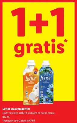 Lidl Lenor wasverzachter aanbieding