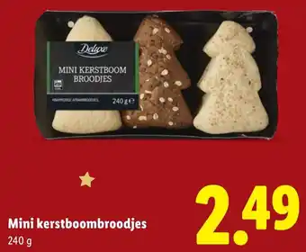 Lidl Mini kerstboombroodjes aanbieding