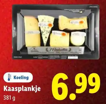 Lidl Kaasplankje aanbieding