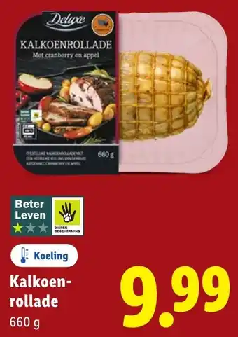Lidl Kalkoenrollade aanbieding