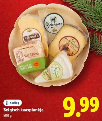 Lidl Belgisch kaasplankje aanbieding