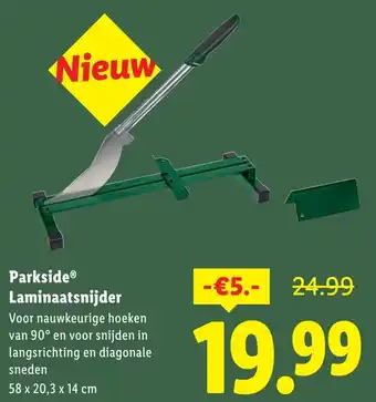 Lidl Parkside Laminaatsnijder aanbieding