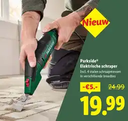 Lidl Parkside Elektrische schraper aanbieding