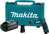 Amazon Makita DF012DSE Accu-Knikschroevendraaier, 30 W, 7,2 V, Zwart/Blauw aanbieding
