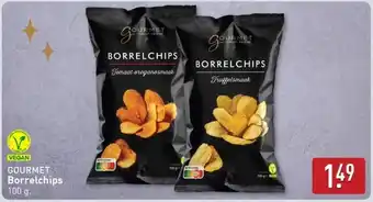 ALDI Gourmet Borrelchips aanbieding