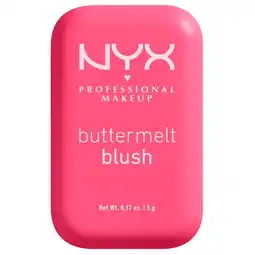 Kruidvat NYX Professional Makeup 08 Getting Butta Buttermelt Blush aanbieding