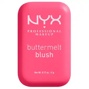 Kruidvat NYX Professional Makeup 08 Getting Butta Buttermelt Blush aanbieding