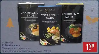 ALDI Gourmet Culinaire saus aanbieding