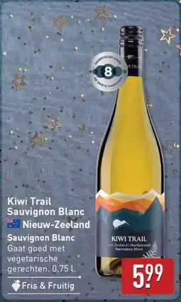 ALDI Kiwi Trail Sauvignon Blanc aanbieding