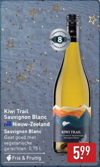 ALDI Kiwi Trail Sauvignon Blanc aanbieding